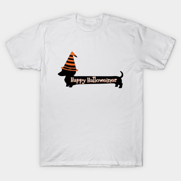 Happy Halloweiner T-Shirt by KevinWillms1